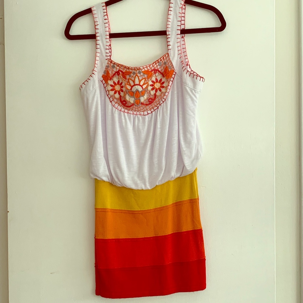 Humming Body Con & Color Block Dress Size M